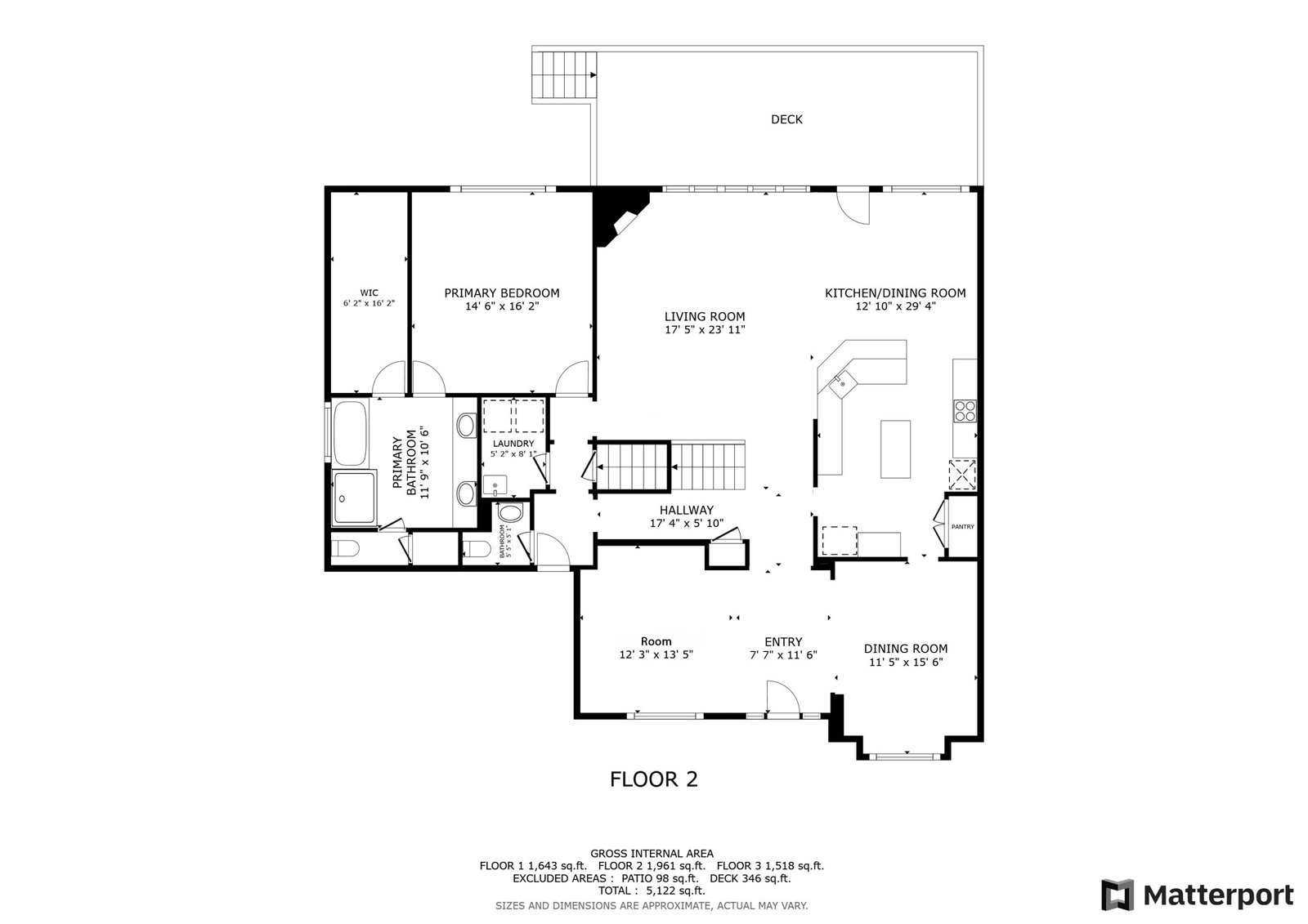 2D Floorplan Main Level